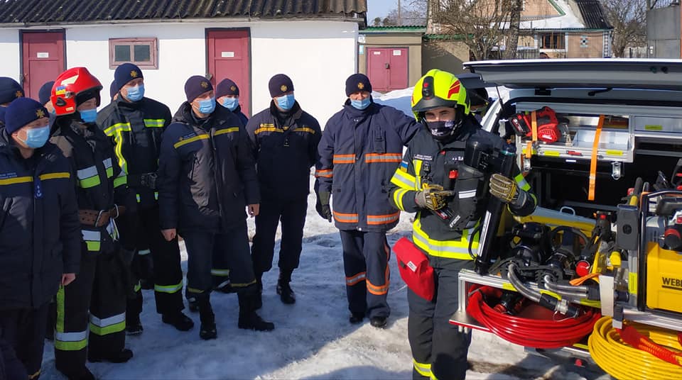 Черговий тренінг офіційних представників Weber Rescue Ukraine